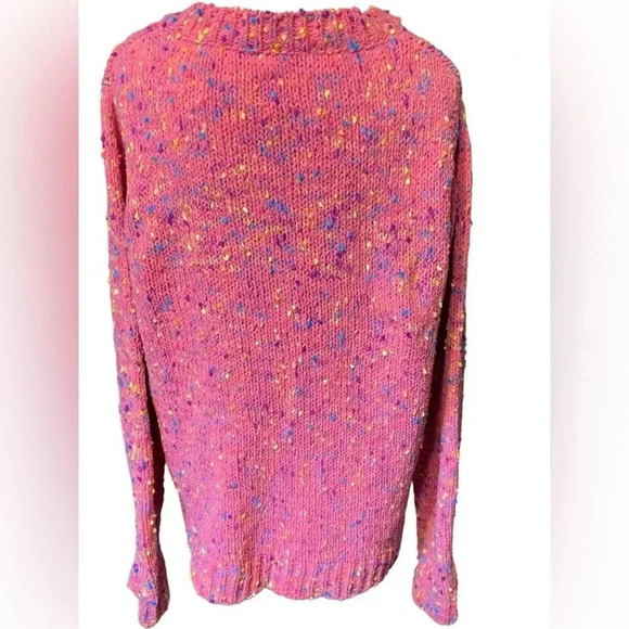 ❄️ Pink Speckled Knit Sweater ❄️ - Picture 3 of 8